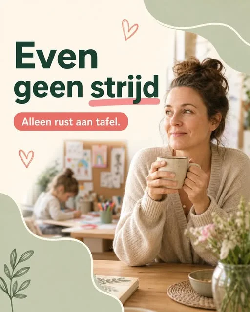 Instagram-post van KnutselConnect: Even geen strijd