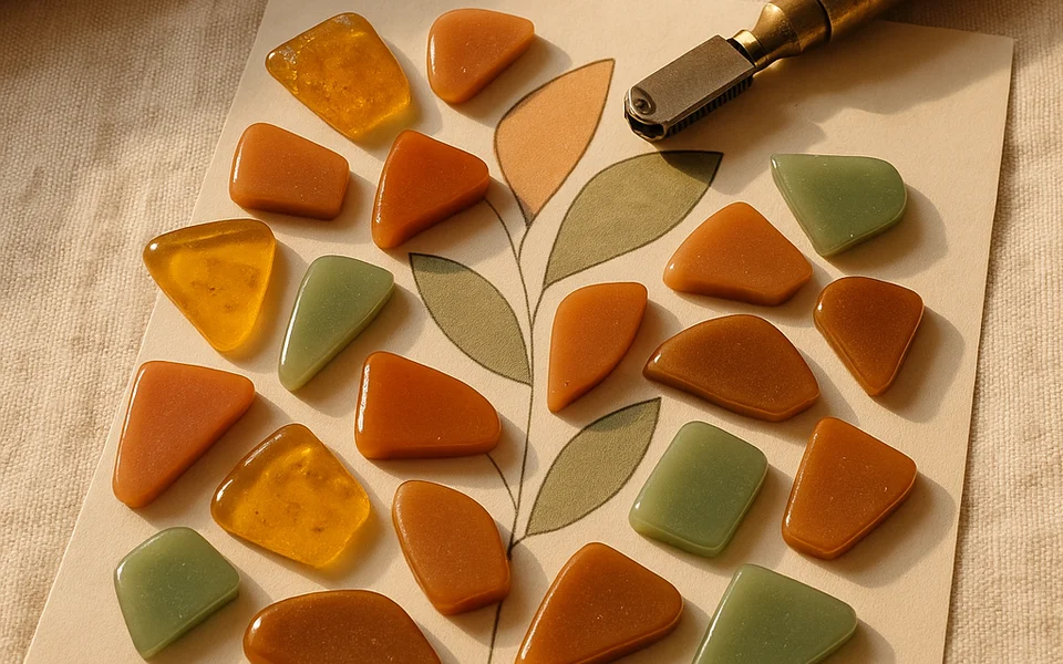 Glaswerk van Atelier en Thee