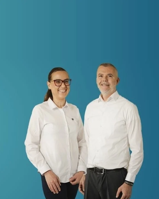 Annemie en Olivier van Huidopleiding